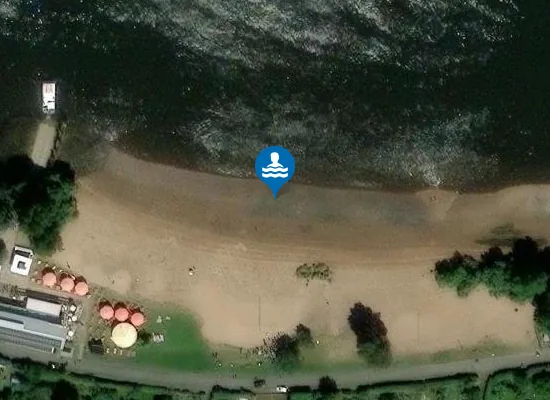 Satellite image of WESER