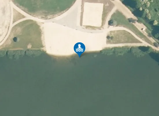 Satellite image of Zalew Koniecpolski