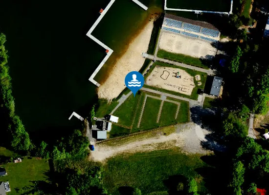 Satellite image of KĄPIELISKO OŚRODKA REKREACJI I SPORTÓW WODNYCH W KANIOWIE