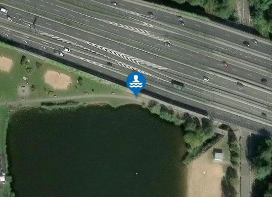 Satellite image of Dolina Trzech Stawów