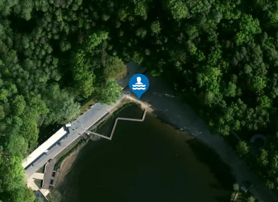 Satellite image of Kąpielisko Balaton