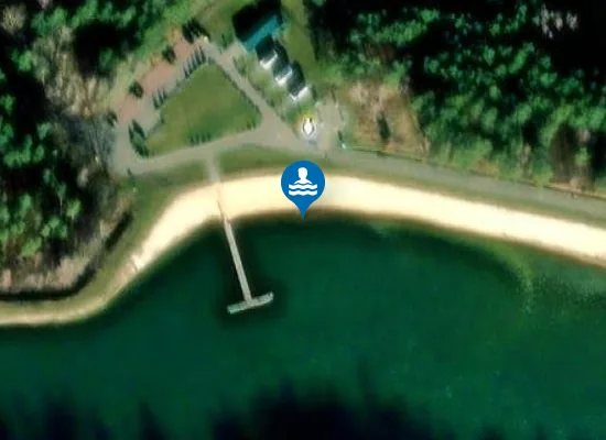 Satellite image of Kąpielisko Zalew we Frampolu