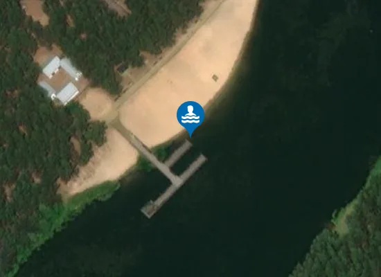 Satellite image of KĄPIELISKO PRZY MOLO W MAJDANIE SOPOCKIM DRUGIM