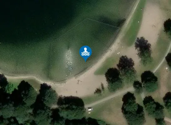 Satellite image of STADTWALDSEE