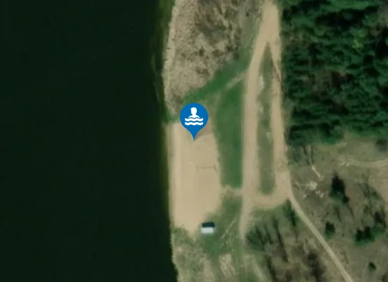 Satellite image of KĄPIELISKO NA RZECE BUG PRZY UL. SZMITA W DROHICZYNIE