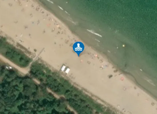 Satellite image of Kąpielisko Kuźnica Szkoła