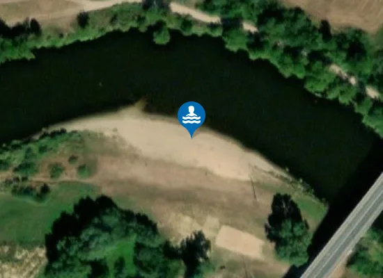 Satellite image of Łomżyńskie Kąpielisko Miejskie