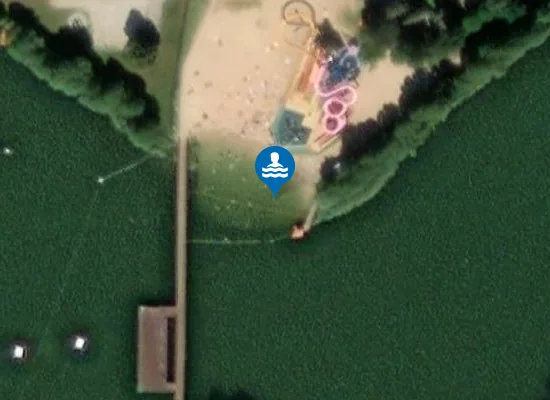 Satellite image of KĄPIELISKO PRZY JEZIORZE MARGONIŃSKIM W MARGONINIE