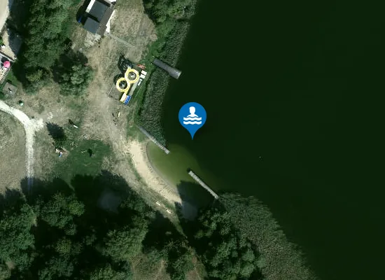 Satellite image of KĄPIELISKO W MIEJSCOWOŚCI KOBYLEC