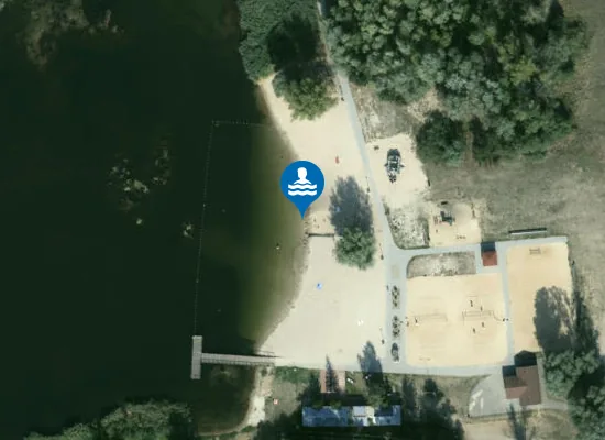 Satellite image of KĄPIELISKO MIEJSKIE OBORNIKI