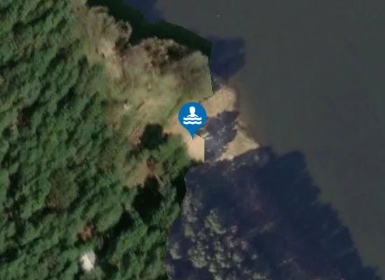 Satellite image of Kąpielisko Budziszewko