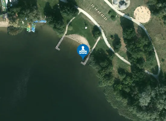 Satellite image of KĄPIELISKO KIEKRZ NA JEZIORZE KIERSKIM