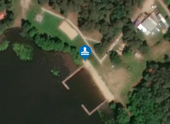 Satellite image of KĄPIELISKO NAD JEZIOREM MORMIN