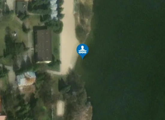 Satellite image of KĄPIELISKO UCZNIOWSKIEGO KLUBU SPORTOWEGO KROKUS W WIELENIU