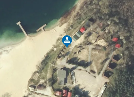 Satellite image of Kąpielisko przy Ośrodku Wypoczynkowym w Trębach Starych