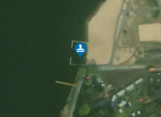 Satellite image of KĄPIELISKO PRZY PLAŻY W LICHENIU STARYM