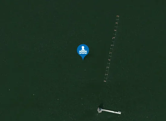 Satellite image of KĄPIELISKO MALTA NA JEZIORZE MALTAŃSKIM