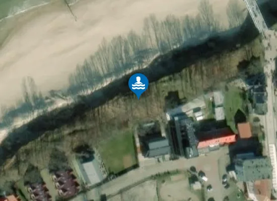 Satellite image of KĄPIELISKO TRZĘSACZ