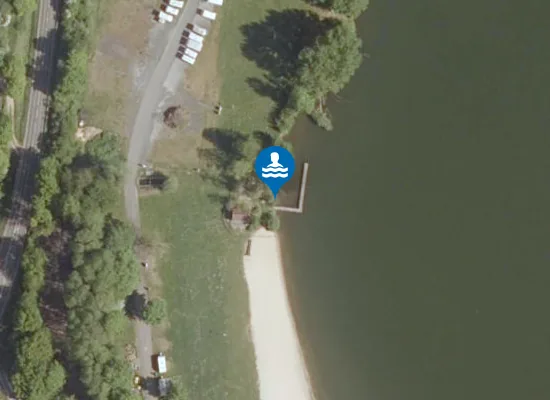 Satellite image of WISSMARER SEE