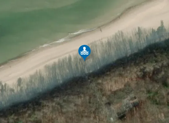 Satellite image of Kąpielisko Pobierowo 1