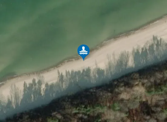 Satellite image of Kąpielisko Pobierowo plaża zachodnia 2