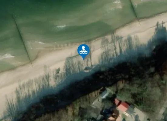 Satellite image of Kąpielisko Rewal 2