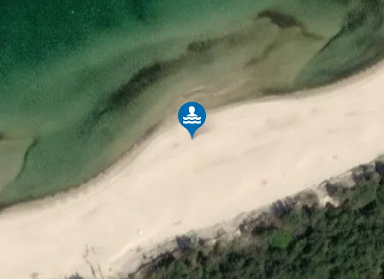 Satellite image of Kąpielisko Pogorzelica 2