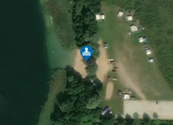 Satellite image of KĄPIELISKO NA JEZIORZE STRZESZOWSKIM