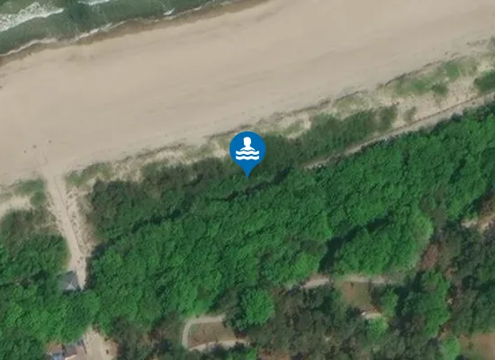 Satellite image of KĄPIELISKO MORSKIE DZIWNÓW