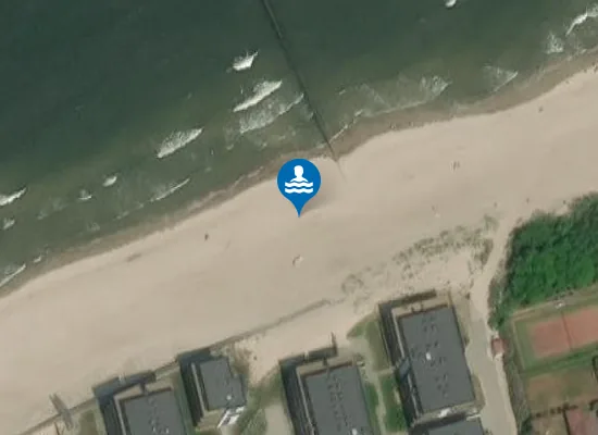 Satellite image of Kąpielisko morskie Dziwnów Słoneczne