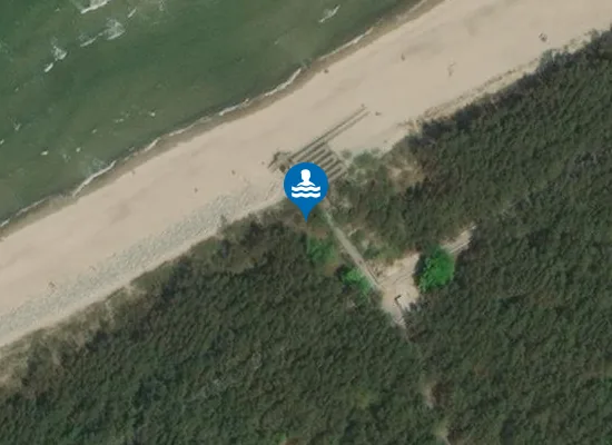 Satellite image of KĄPIELISKO MORSKIE MIĘDZYWODZIE
