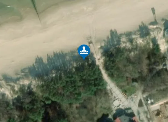 Satellite image of KĄPIELISKO MORSKIE DZIWNÓWEK