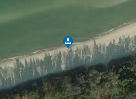 Satellite image of Kąpielisko morskie Łukęcin Spacerowa