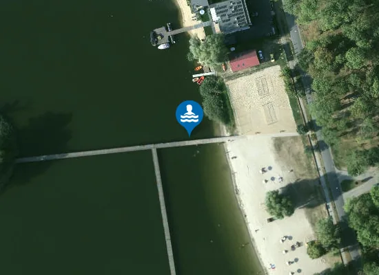 Satellite image of KĄPIELISKO USYTUOWANE PRZY UL. SZARYCH SZEREGÓW W MYŚLIBORZU