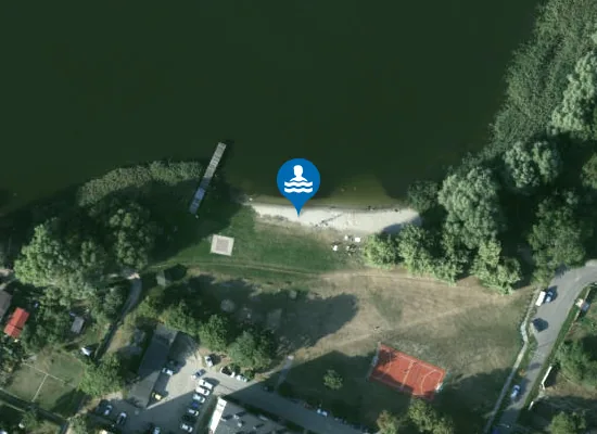 Satellite image of Kąpielisko przy ul. Cienistej w Myśliborzu