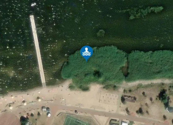 Satellite image of KĄPIELISKO W TRZEBIEŻY