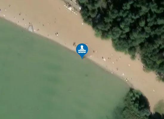 Satellite image of KĄPIELISKO ŚRÓDLĄDOWE W ZIELENIEWIE NAD JEZIOREM MIEDWIE