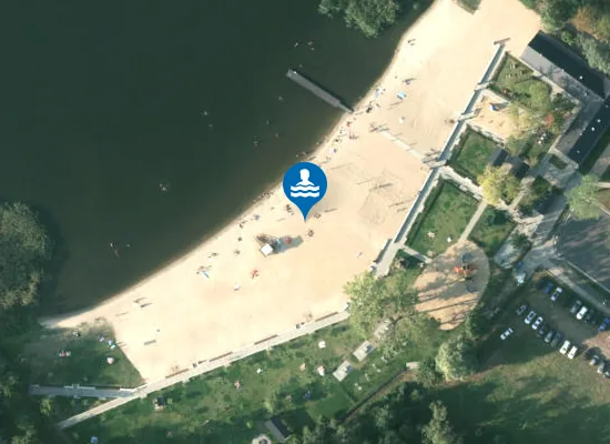 Satellite image of KĄPIELISKO ŚRÓDLĄDOWE DĄBIE