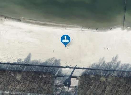 Satellite image of KĄPIELISKO MORSKIE KOŁOBRZEG WSCHÓD POMNIK ZAŚLUBIN