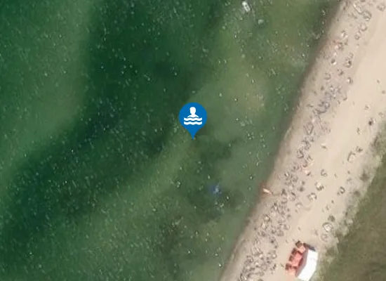 Satellite image of KĄPIELISKO DARŁÓWKO ZACHODNIE KĄPIELISKO NR 2