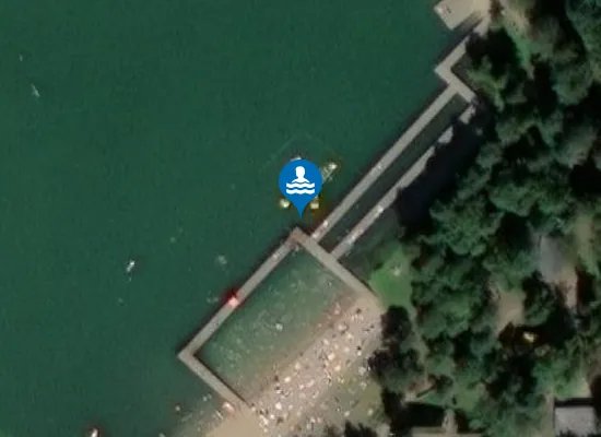 Satellite image of KĄPIELISKO SRÓDLĄDOWE W BIAŁYM BORZE NAD JEZIOREM ŁOBEZ