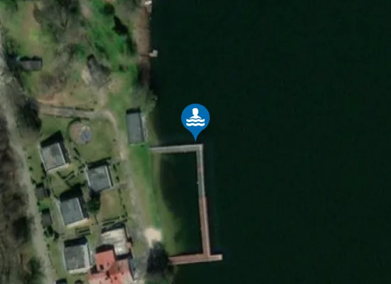 Satellite image of PRZYSTAŃ WODNA ZSMP OSW KACZY DOŁEK W LUBNIEWICACH