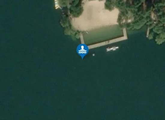 Satellite image of KĄPIELISKO KOMPLEKS WYPOCZYNKOWY W DĄBIU