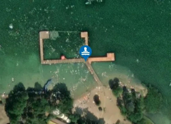 Satellite image of KĄPIELISKO OW KORMORAN-NIESULICE