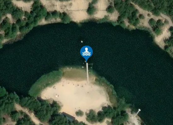 Satellite image of Kąpielisko Błękitka