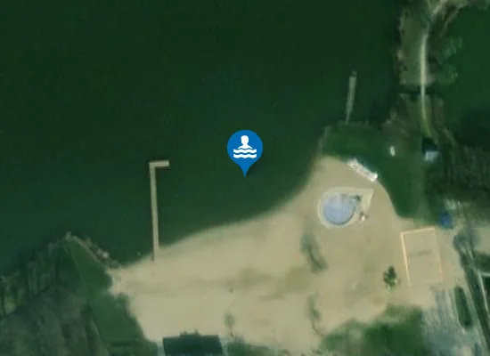 Satellite image of OŚRODEK WYPOCZYNKOWY NAD STAWAMI W BIAŁYM KOŚCIELE