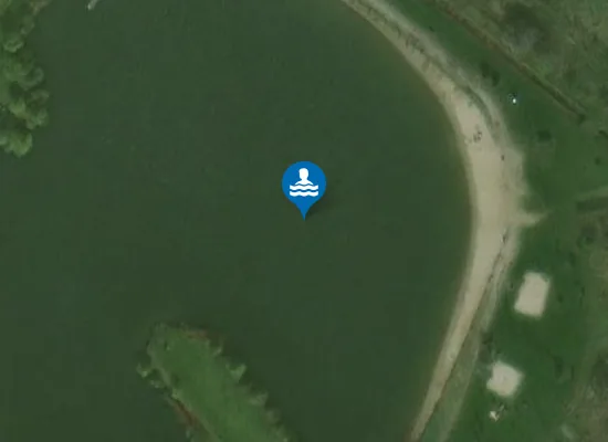 Satellite image of BŁĘKITNA LAGUNA W SIECHNICACH