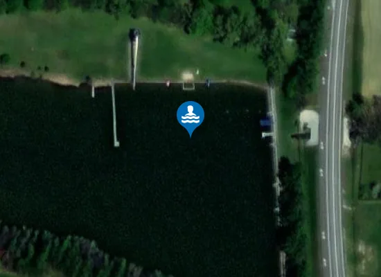 Satellite image of KĄPIELISKO POŁOŻONE NA TERENIE OŚRODKA REKREACYJNO-WYPOCZYNKOWEGO W PIETROWICACH