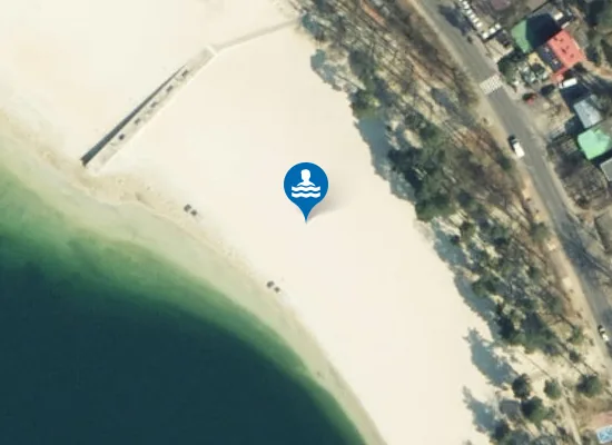 Satellite image of KĄPIELISKO PRZYJEZIERZE-PLAŻA GŁÓWNA