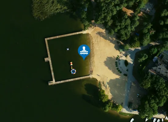 Satellite image of JEZIORO SĘPOLEŃSKIE